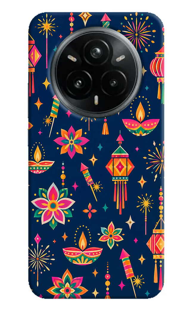 Festive Pop Realme 14 Pro Plus 5G Hard Case Back Cover by Casekaro