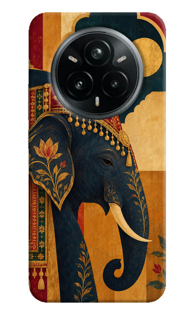 Royal Elephant Realme 14 Pro Plus 5G Hard Case Back Cover by Casekaro