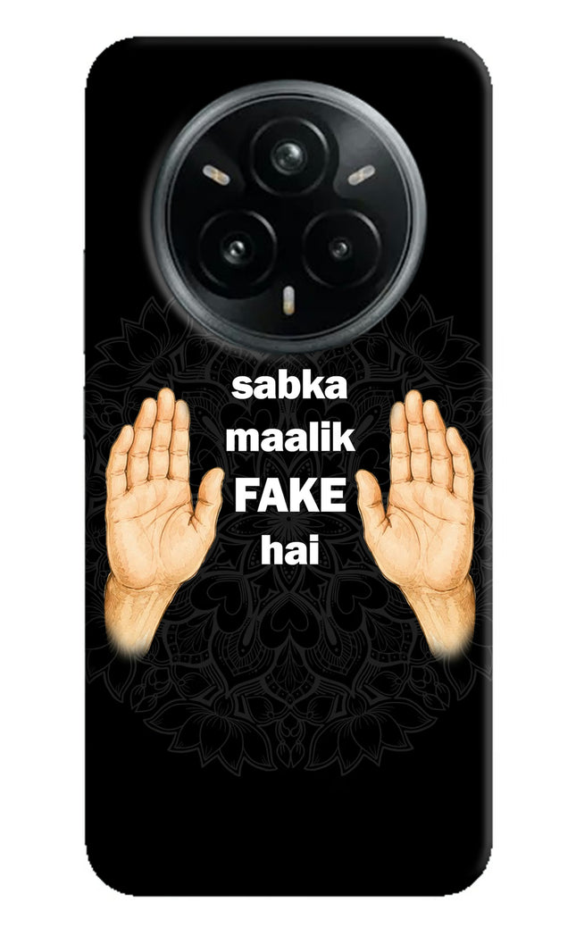 Sabka Malik Fake Realme 14 Pro Plus 5G Hard Case Back Cover by Casekaro
