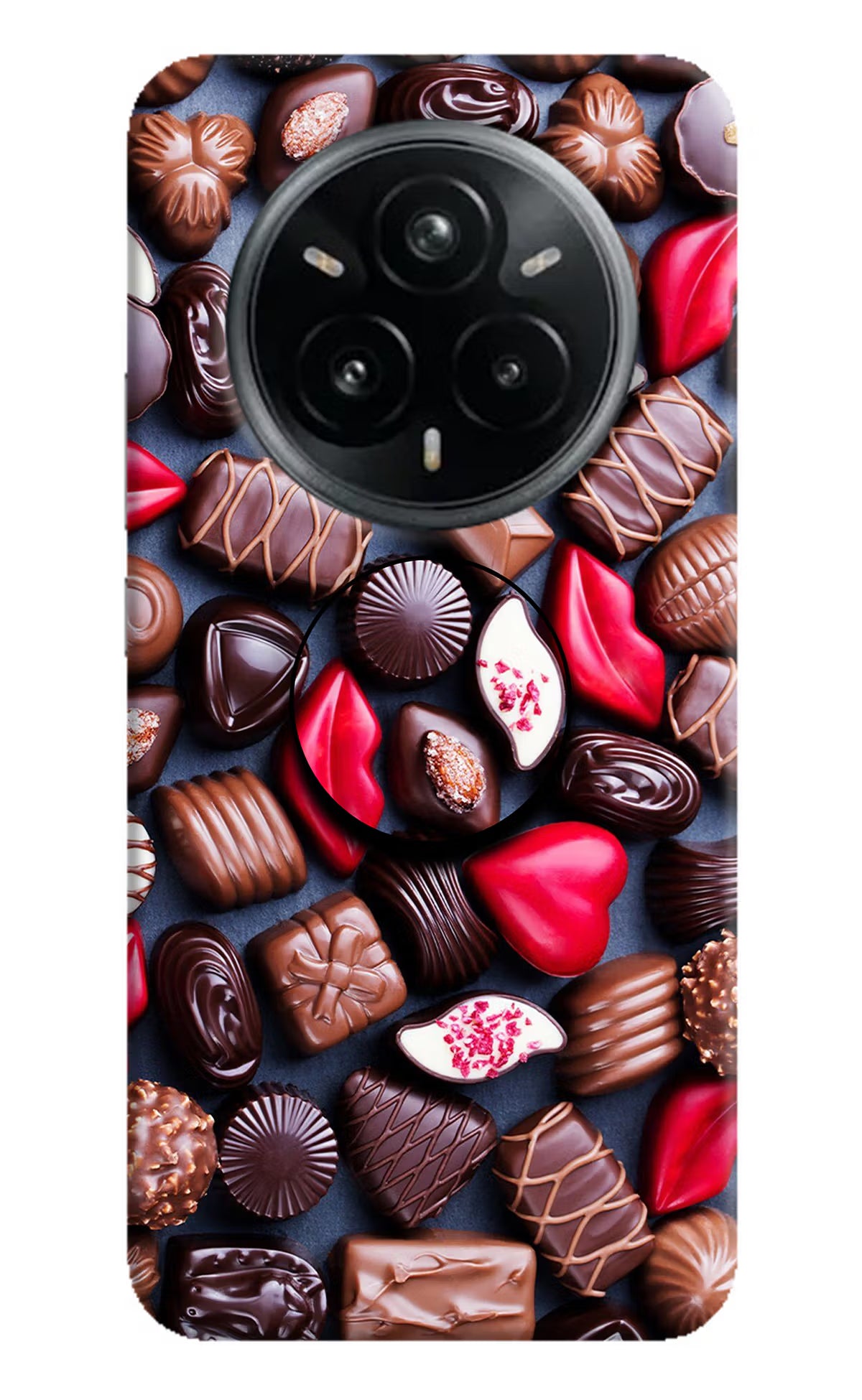 Chocolates Realme 14 Pro Plus 5G Pop Case by Casekaro