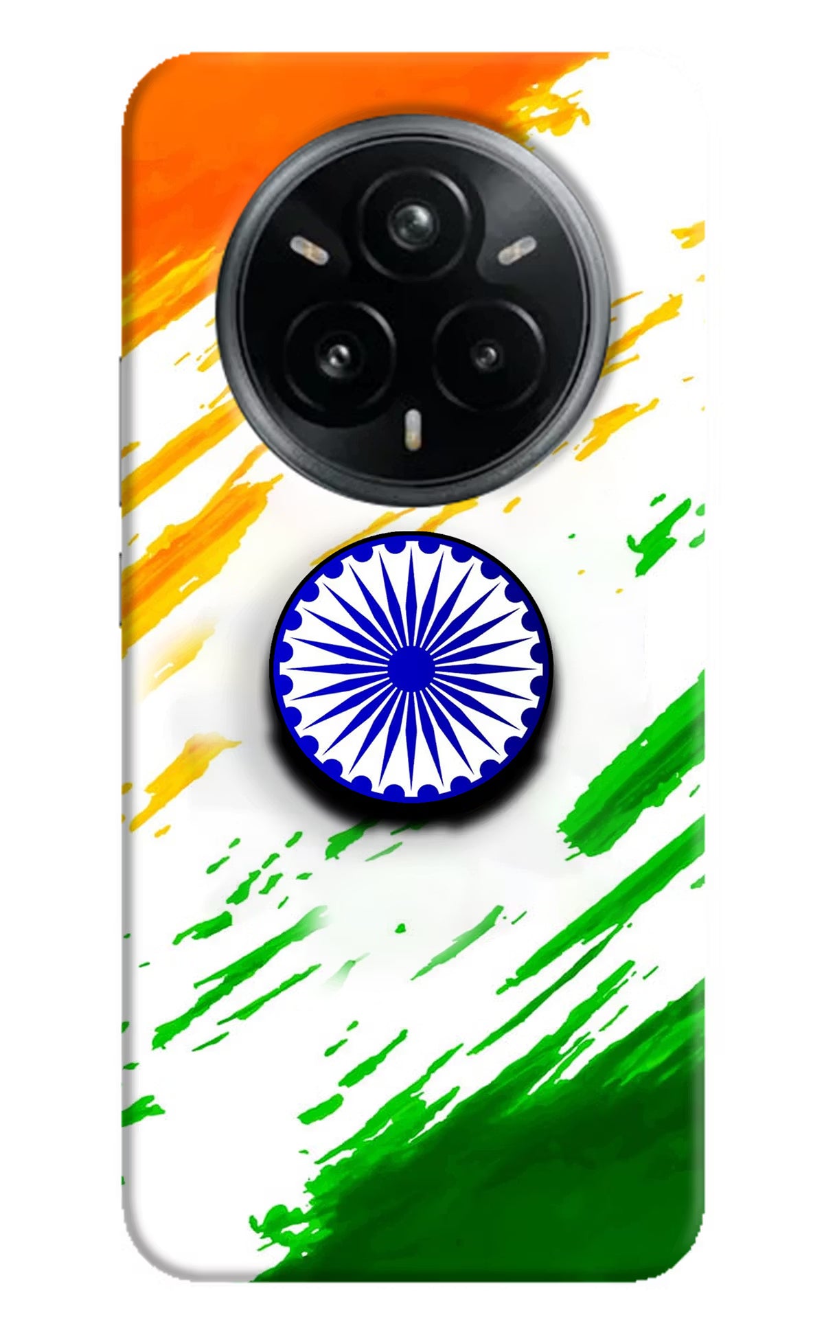 Indian Flag Ashoka Chakra Realme 14 Pro Plus 5G Pop Case by Casekaro