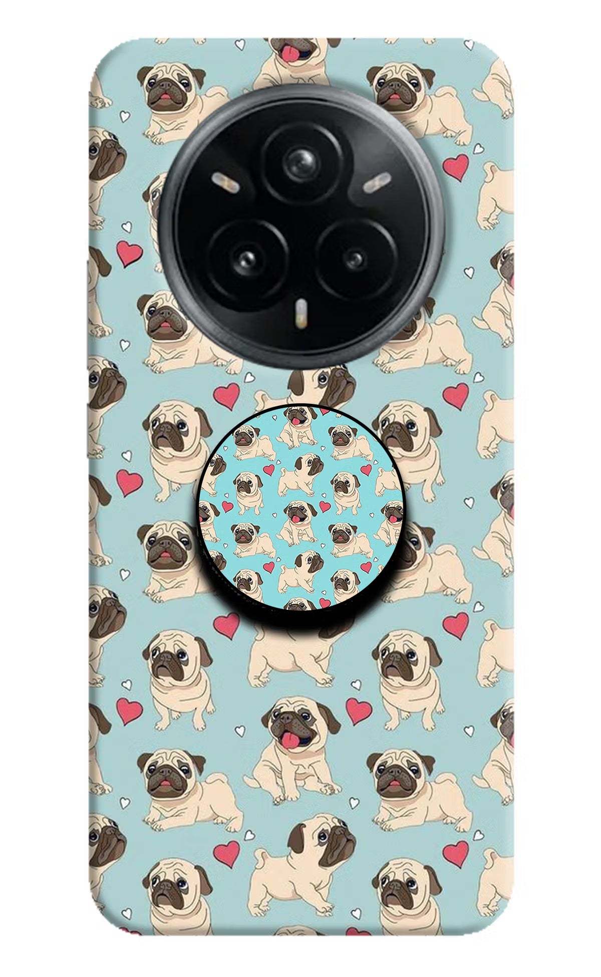 Pug Dog Realme 14 Pro Plus 5G Pop Case by Casekaro