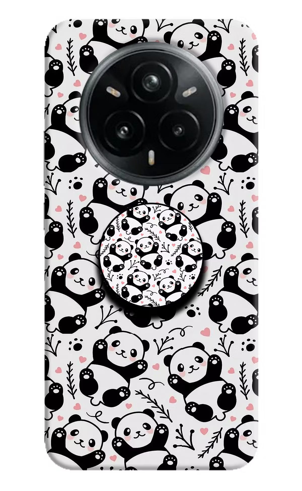 Cute Panda Realme 14 Pro Plus 5G Pop Case by Casekaro