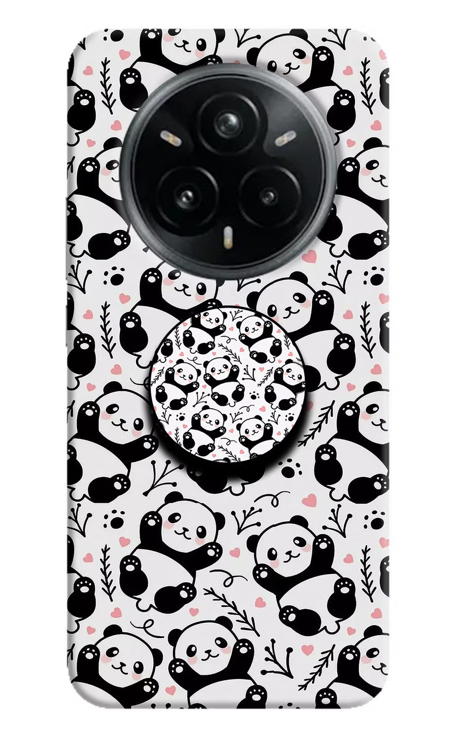 Cute Panda Realme 14 Pro Plus 5G Pop Case, Hard case