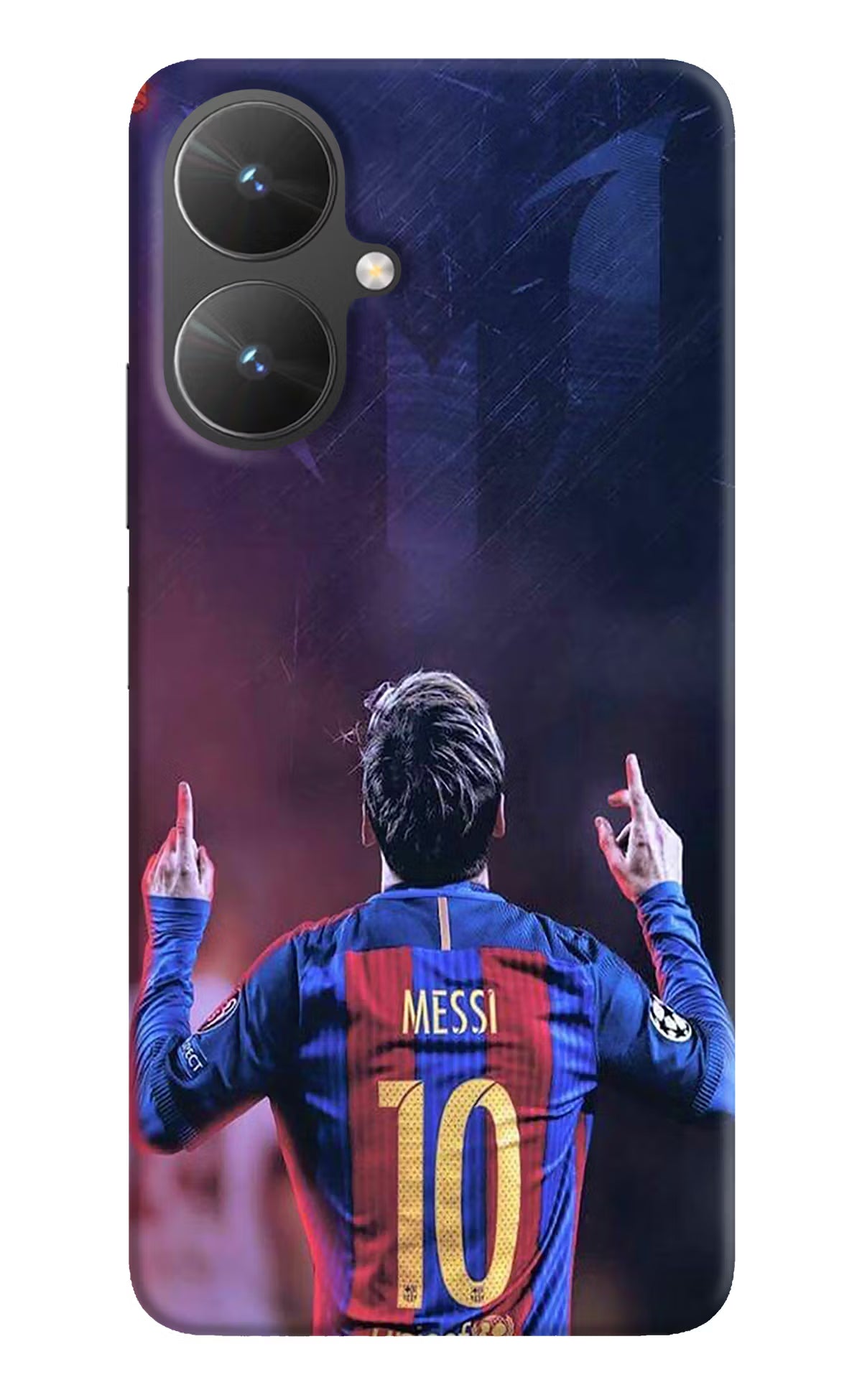 Messi Poco M6 5G Hard Case Back Cover by Casekaro