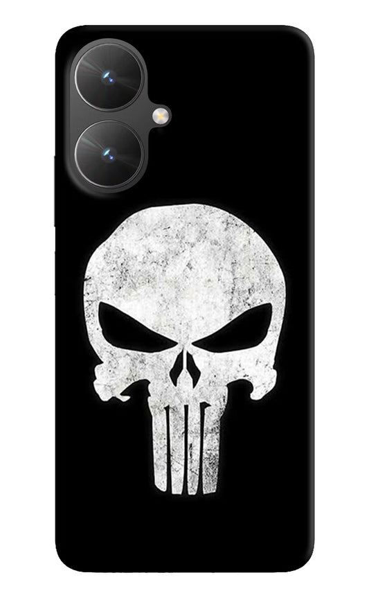 Punisher Skull Poco M6 5G Hard Case Back Cover by Casekaro