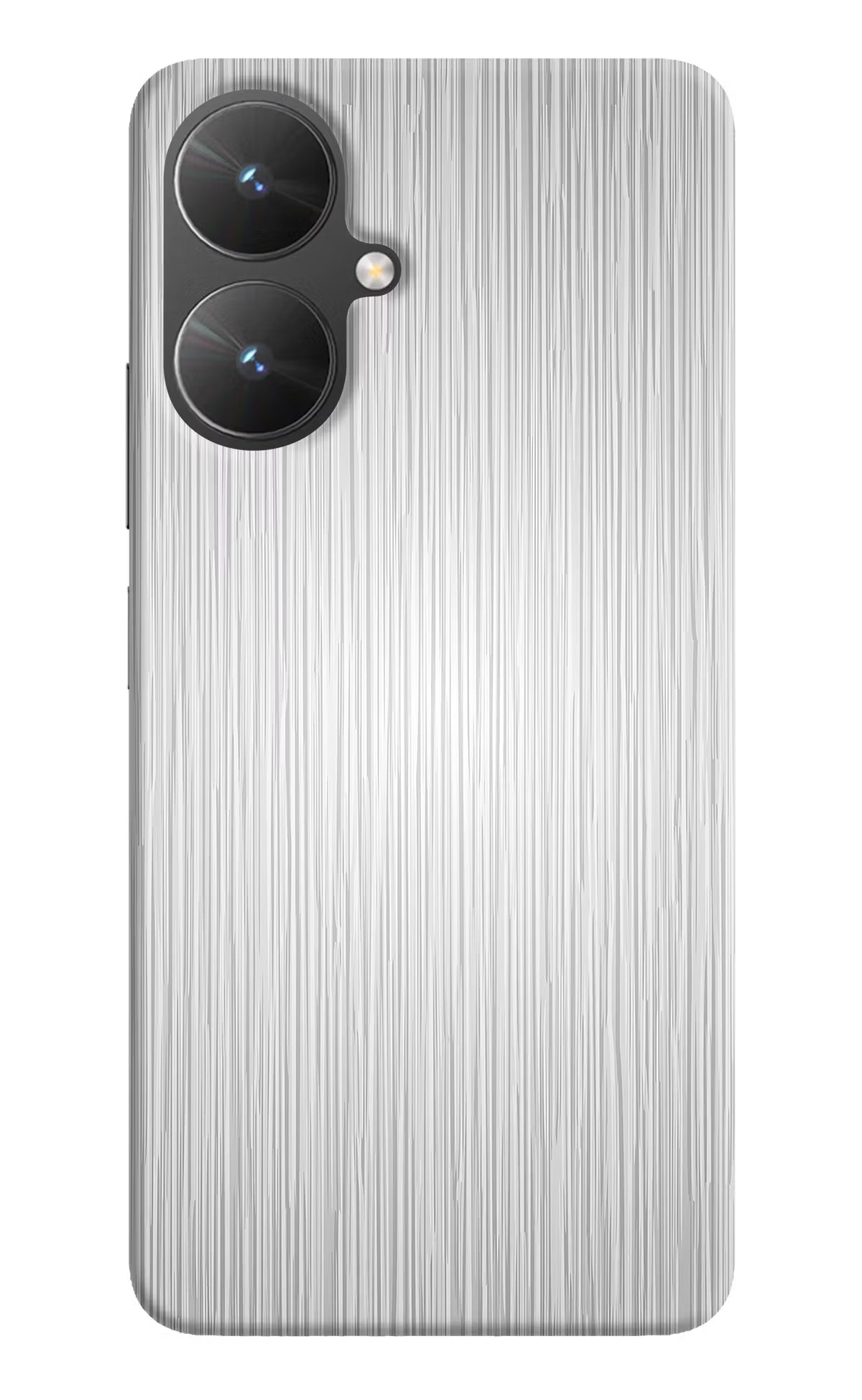 Wooden Grey Texture Poco M6 5G Hard Case Back Cover by Casekaro