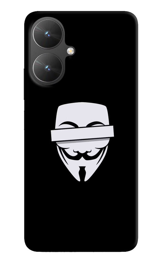 Anonymous Face Poco M6 5G Hard Case Back Cover by Casekaro