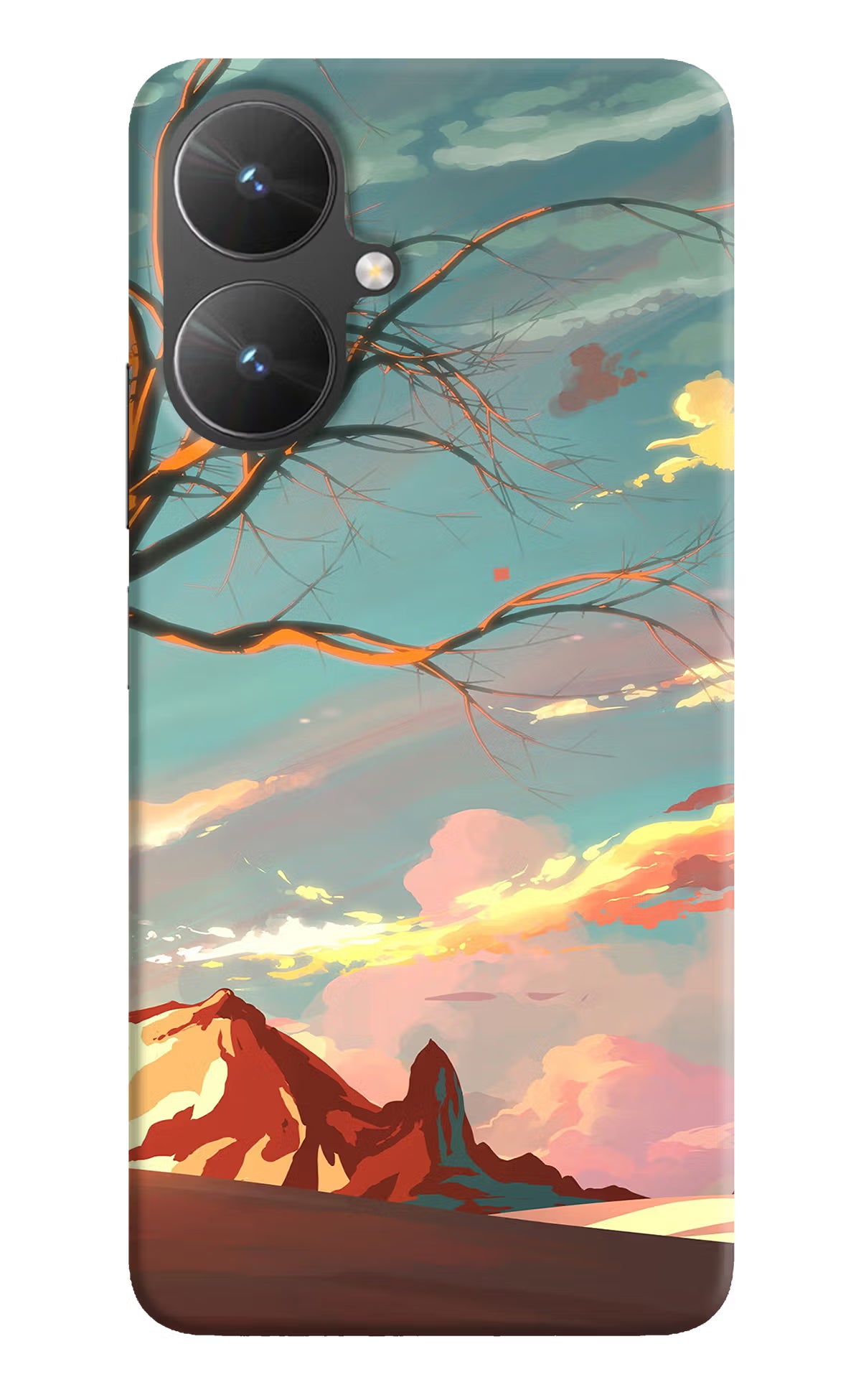 Scenery Poco M6 5G Hard Case Back Cover by Casekaro