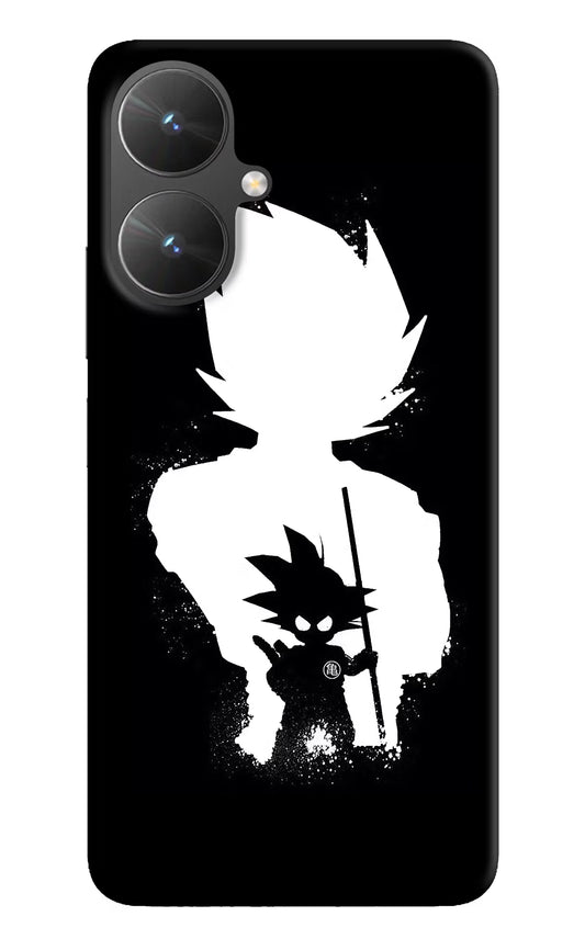 Goku Shadow Poco M6 5G Hard Case Back Cover by Casekaro