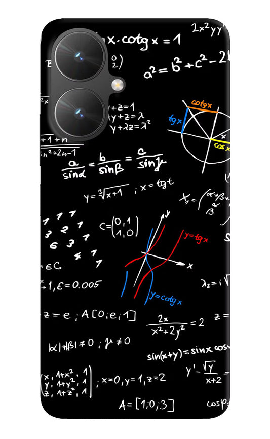 Mathematics Formula Poco M6 5G Hard Case Back Cover by Casekaro