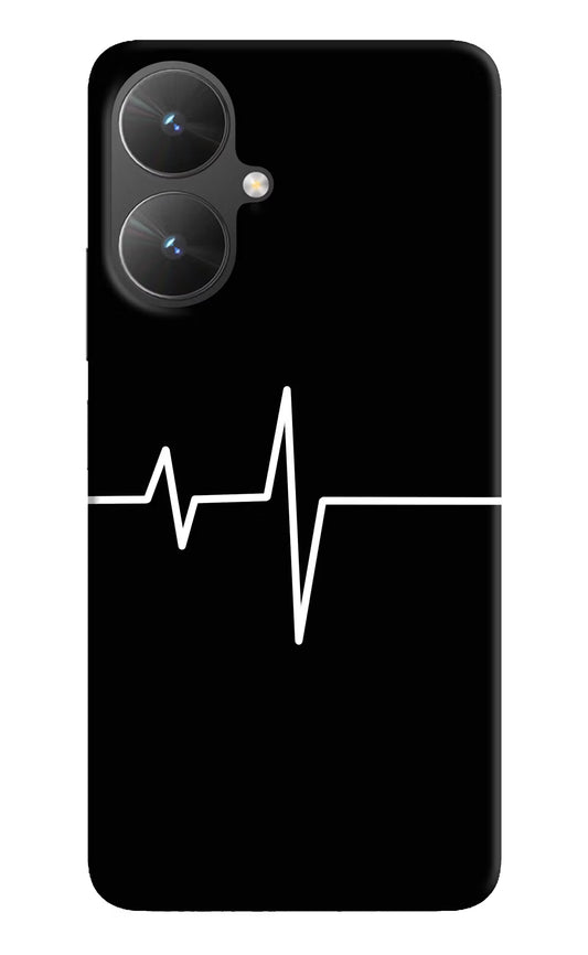 Heart Beats Poco M6 5G Hard Case Back Cover by Casekaro
