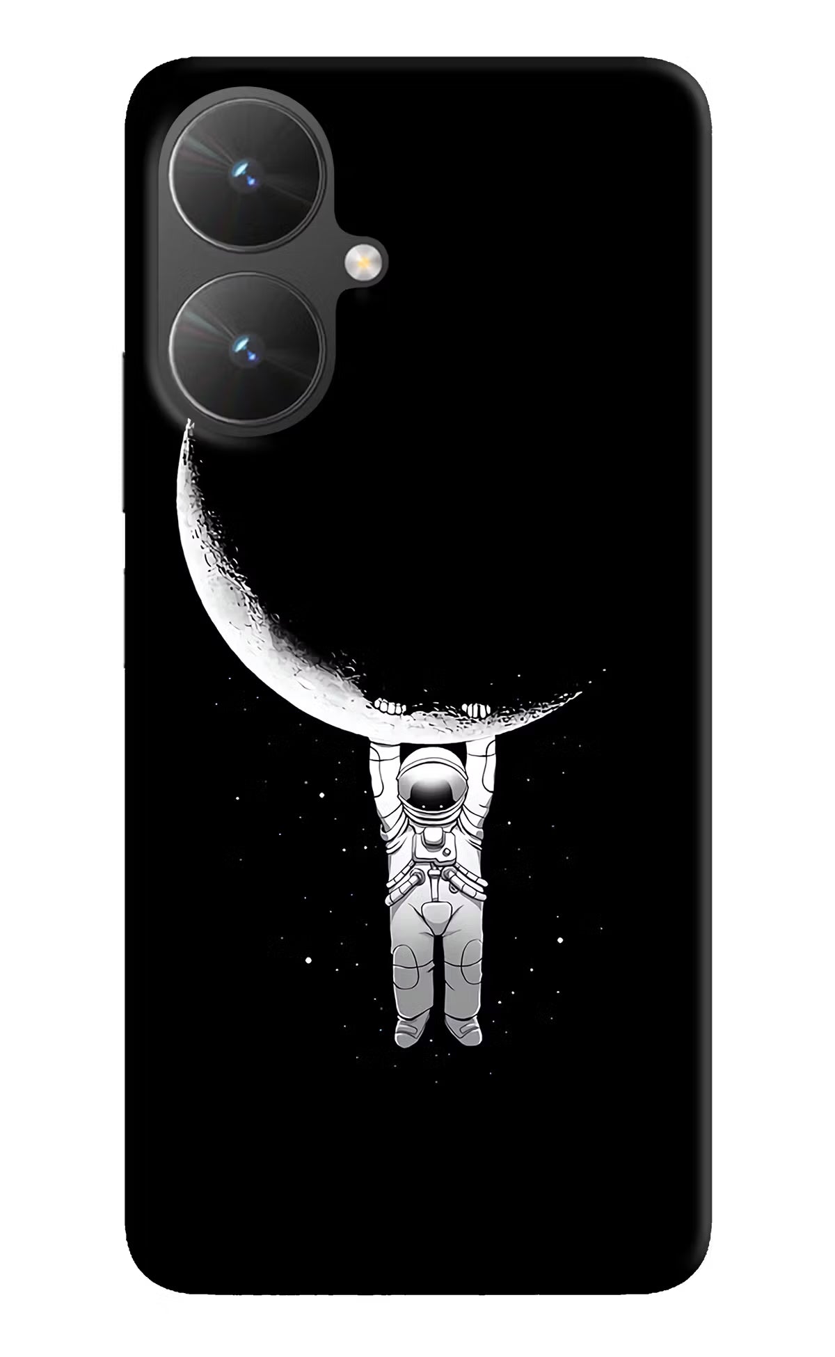 Moon Space Poco M6 5G Hard Case Back Cover by Casekaro