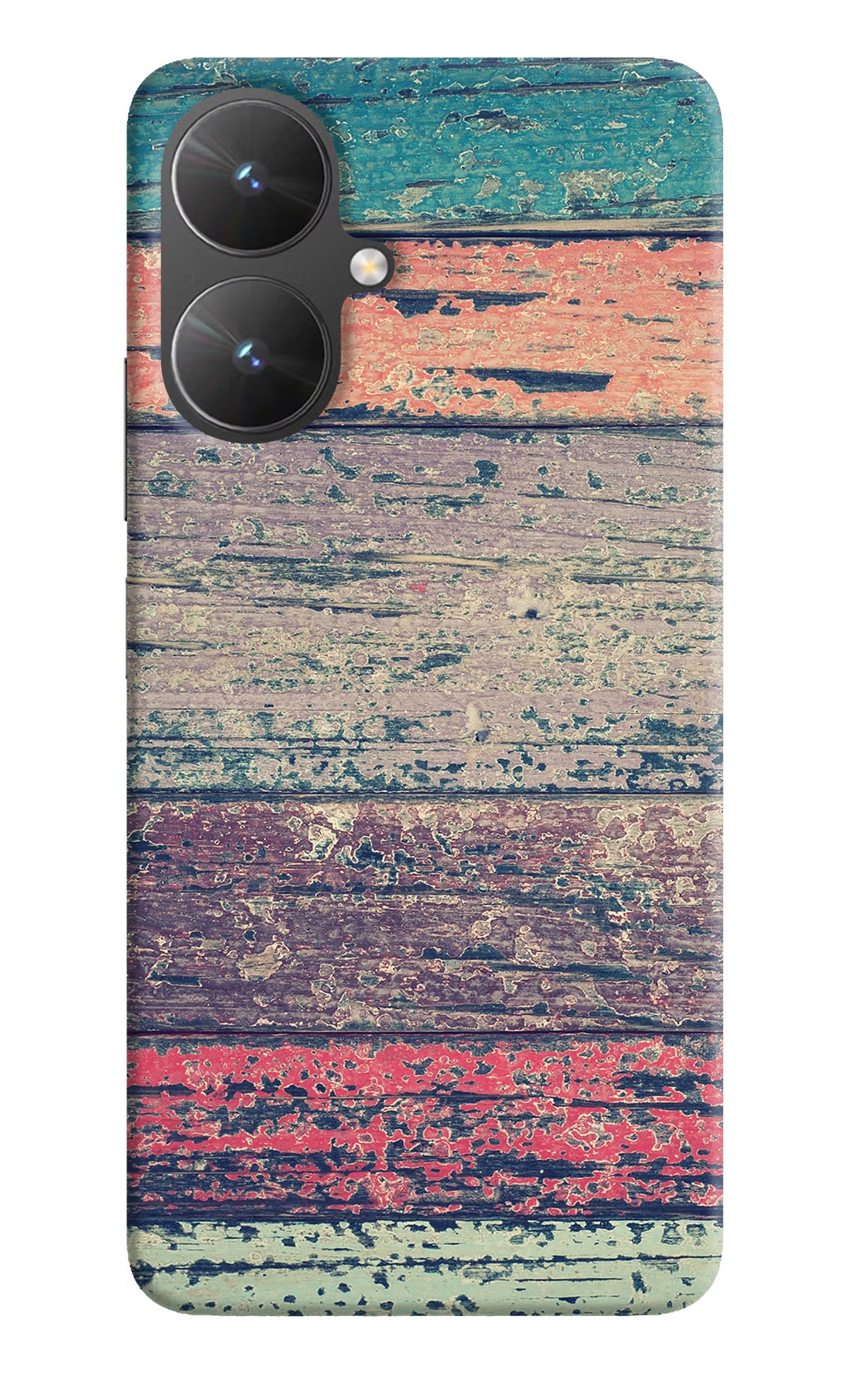 Colourful Wall Poco M6 5G Hard Case Back Cover by Casekaro