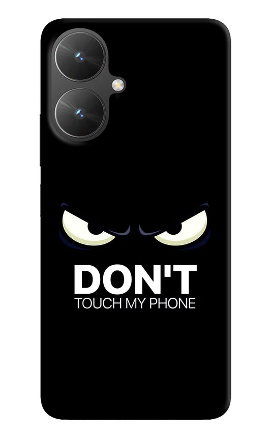 Don'T Touch My Phone Poco M6 5G Hard Case Back Cover by Casekaro