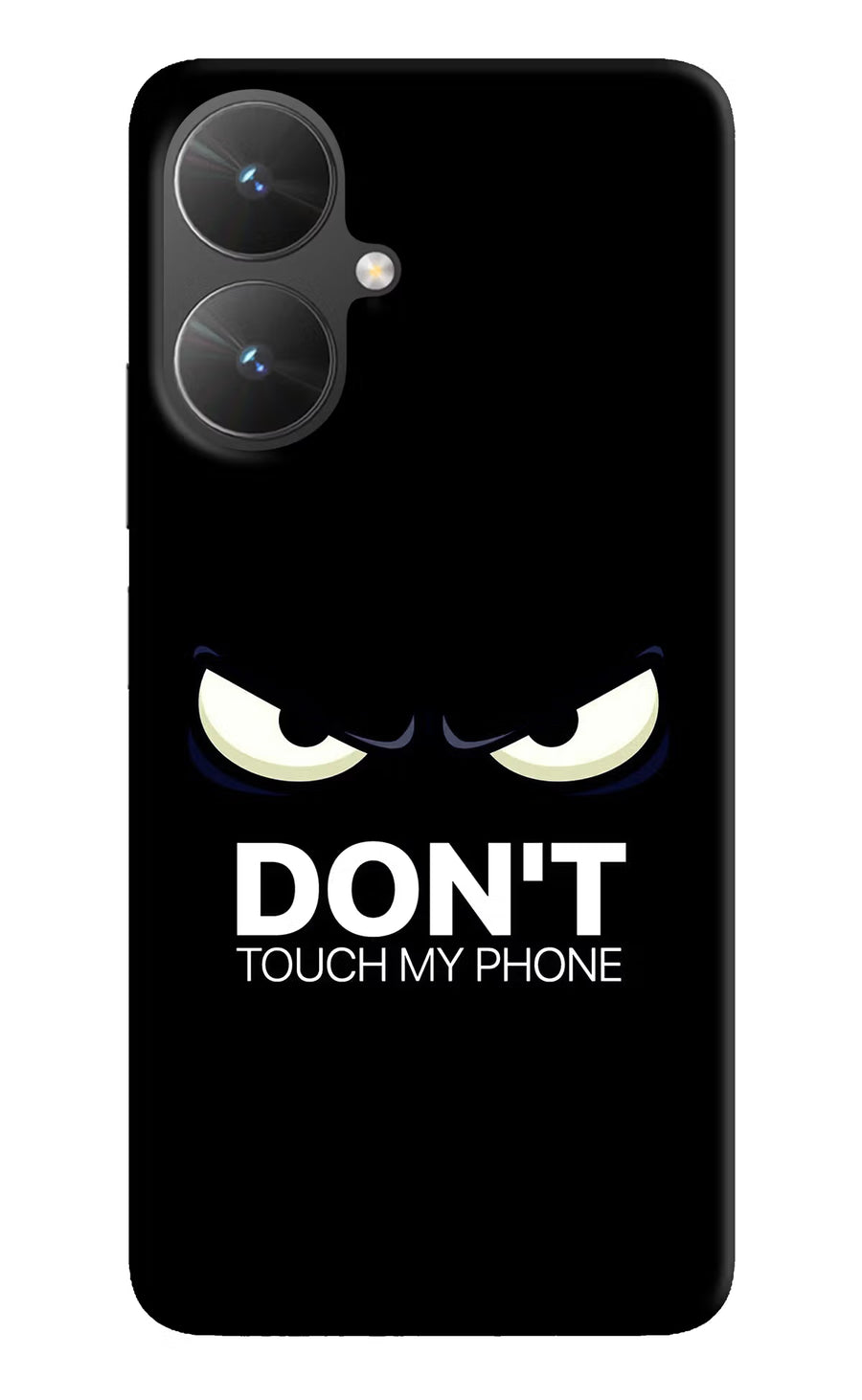 Don'T Touch My Phone Poco M6 5G Back Cover, Hard case
