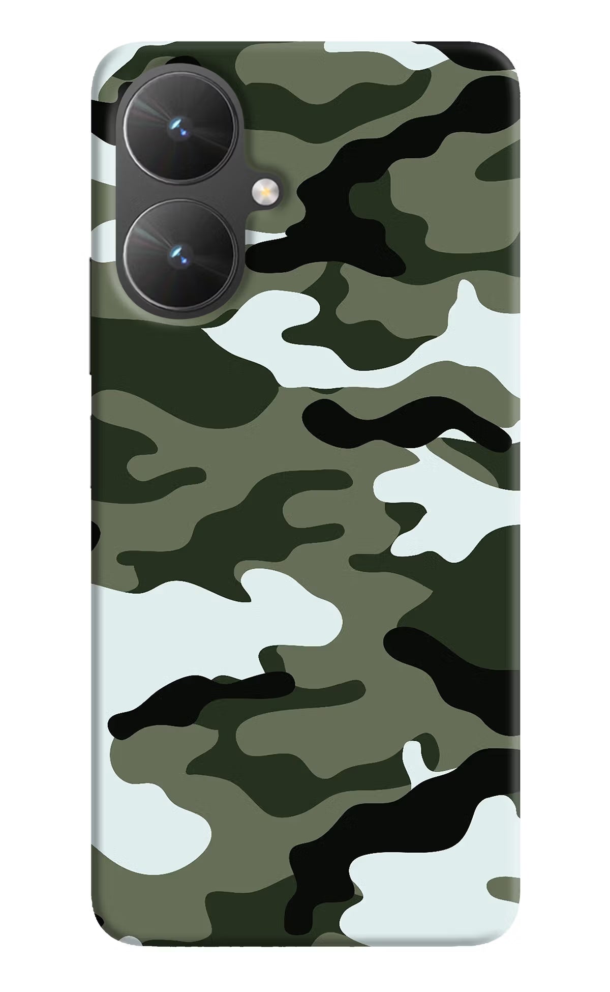 Camouflage Poco M6 5G Hard Case Back Cover by Casekaro