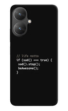 Life Motto Code Poco M6 5G Hard Case Back Cover by Casekaro
