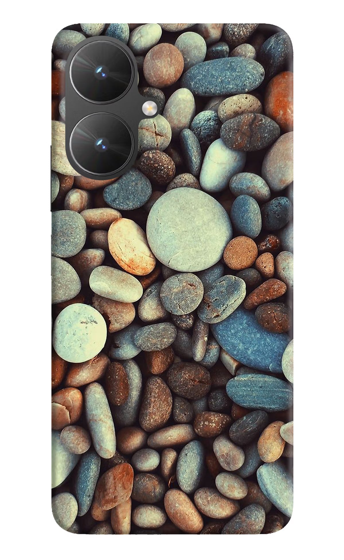 Pebble Poco M6 5G Hard Case Back Cover by Casekaro