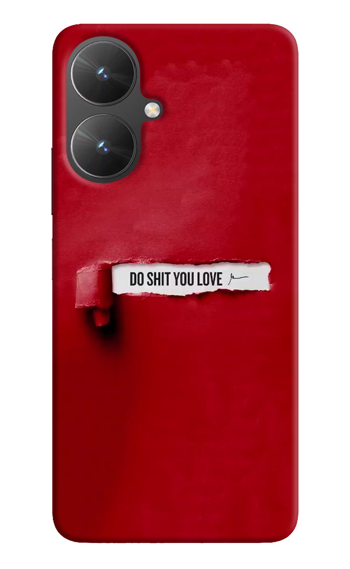 Do Shit You Love Poco M6 5G Hard Case Back Cover by Casekaro