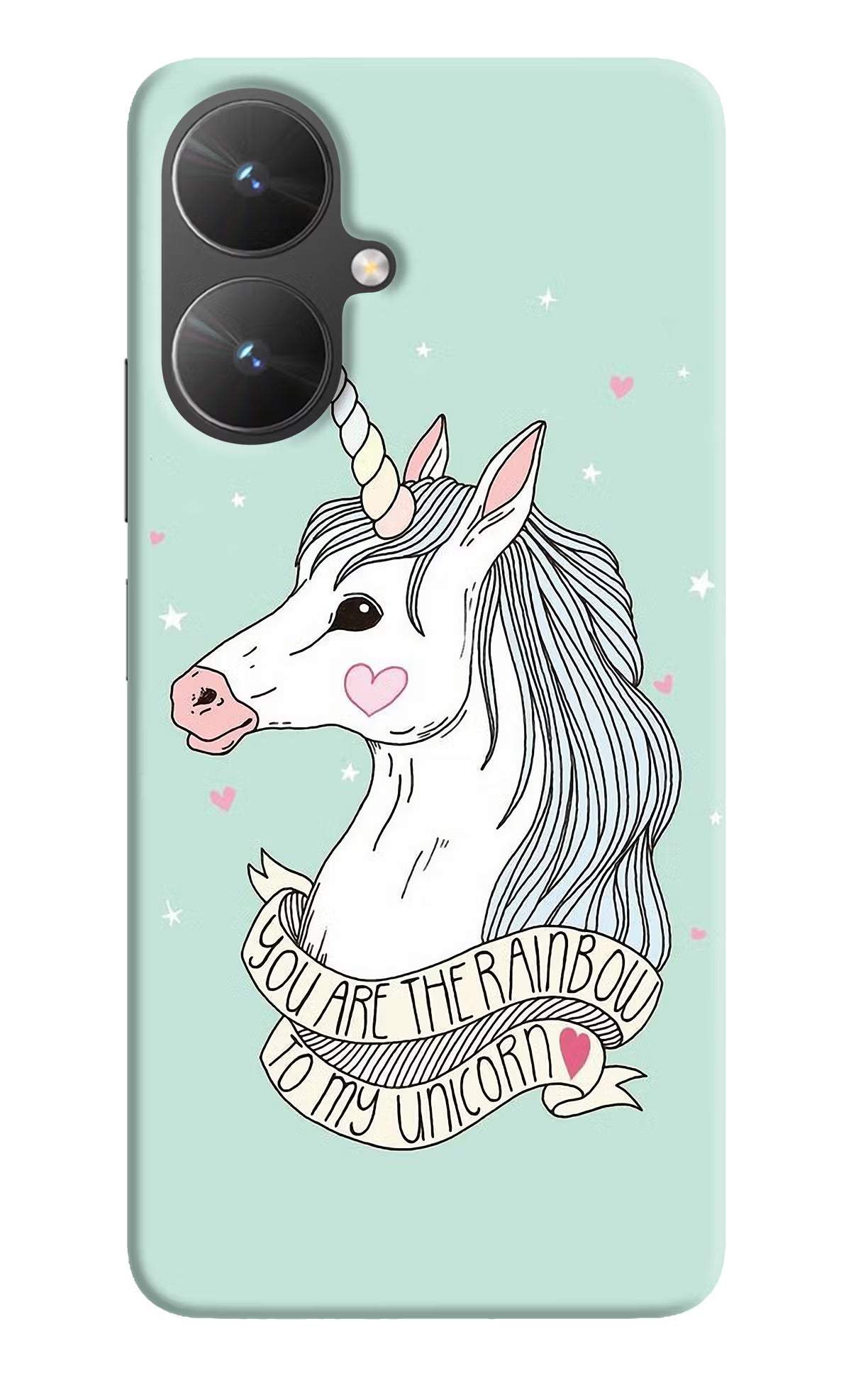 Unicorn Wallpaper Poco M6 5G Hard Case Back Cover by Casekaro