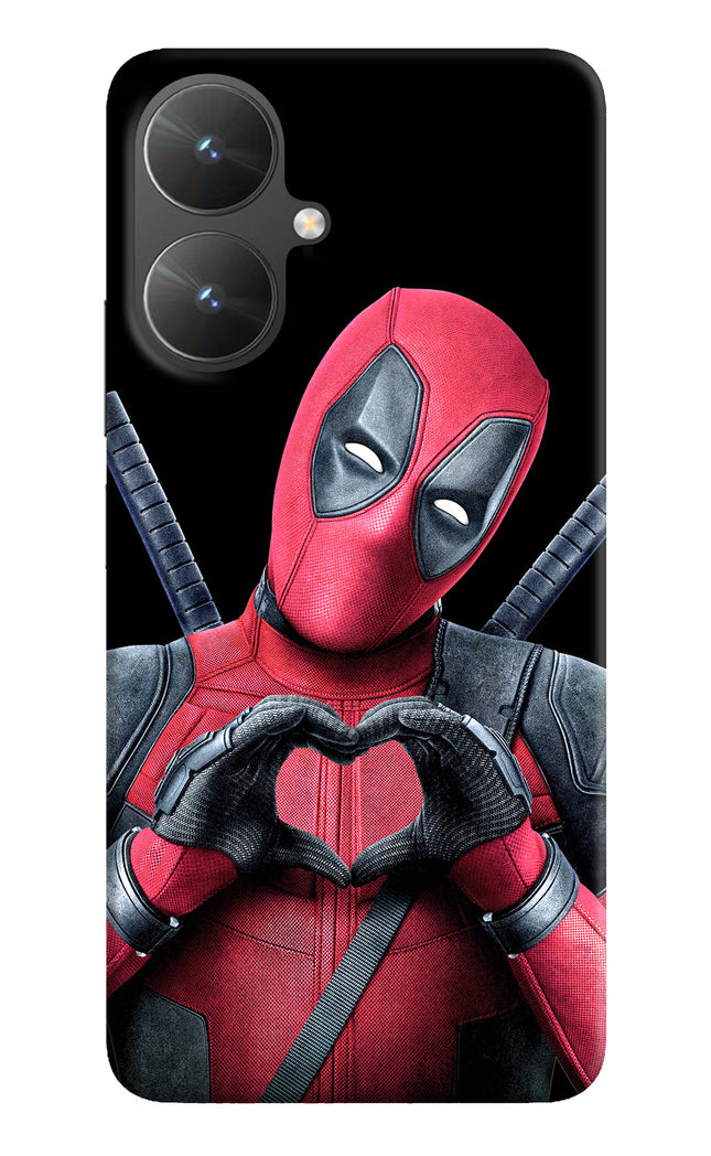 Deadpool Poco M6 5G Hard Case Back Cover by Casekaro