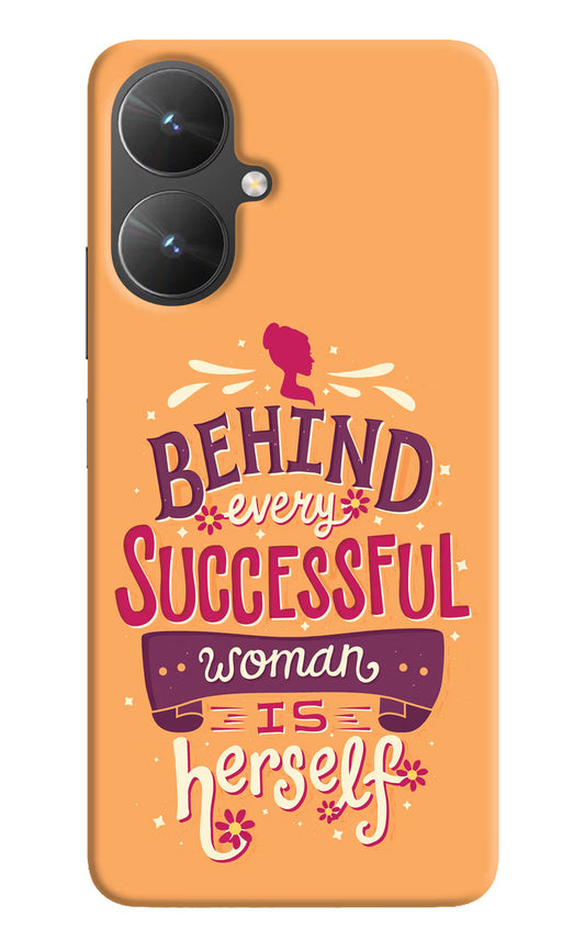 Behind Every Successful Woman There Is Herself Poco M6 5G Hard Case Back Cover by Casekaro