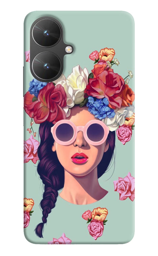 Pretty Girl Poco M6 5G Hard Case Back Cover by Casekaro