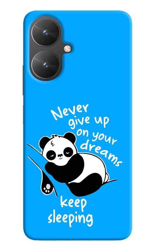 Keep Sleeping Poco M6 5G Hard Case Back Cover by Casekaro
