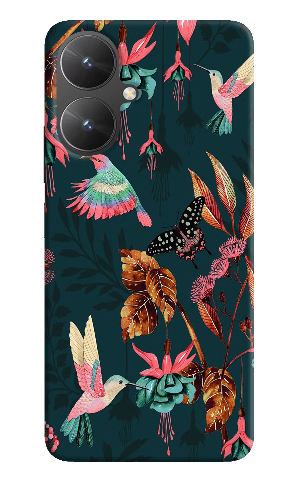 Birds Poco M6 5G Hard Case Back Cover by Casekaro