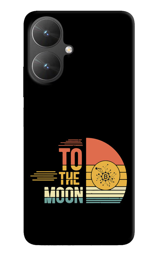 To the Moon Poco M6 5G Hard Case Back Cover by Casekaro