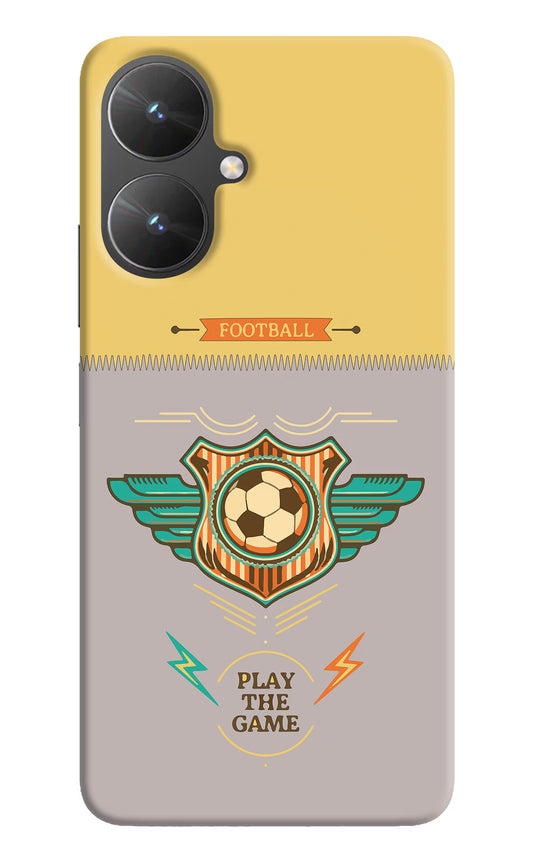 Football Poco M6 5G Hard Case Back Cover by Casekaro