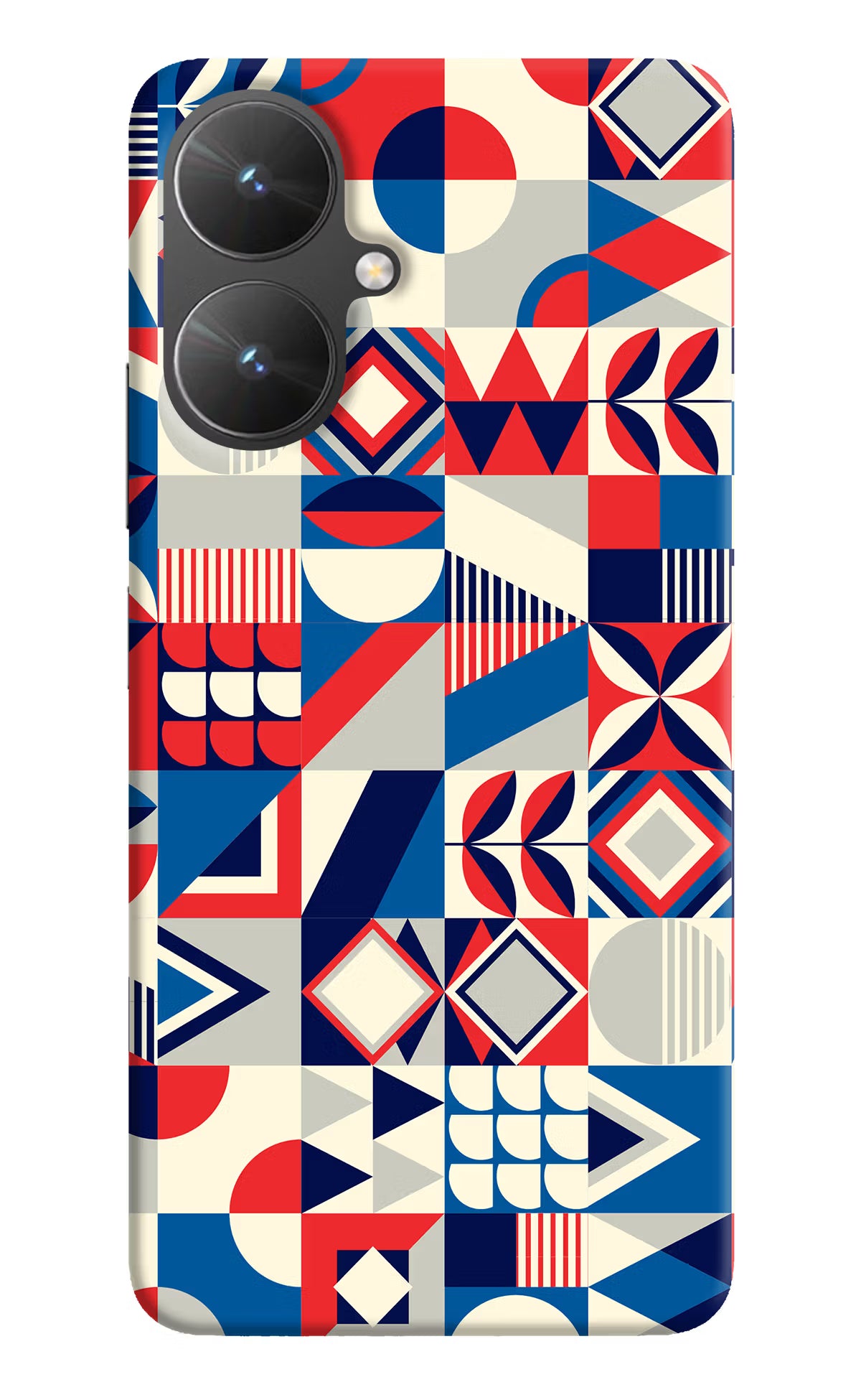 Colorful Pattern Poco M6 5G Hard Case Back Cover by Casekaro