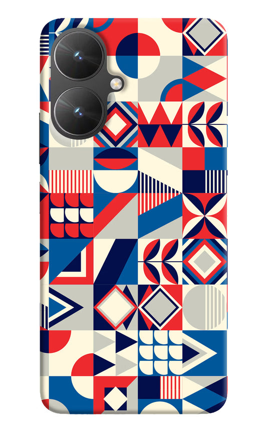 Colorful Pattern Poco M6 5G Hard Case Back Cover by Casekaro