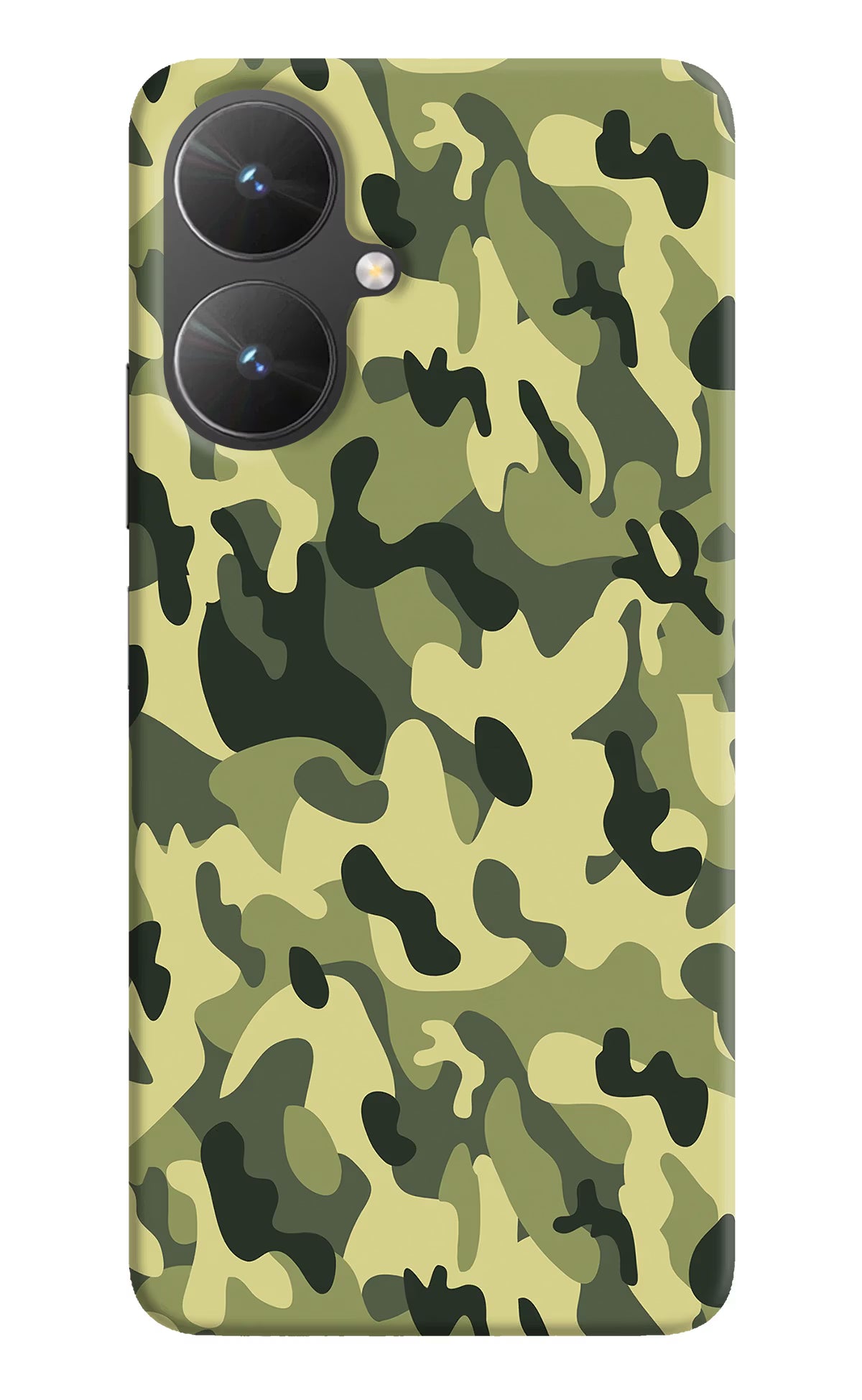 Camouflage Poco M6 5G Hard Case Back Cover by Casekaro