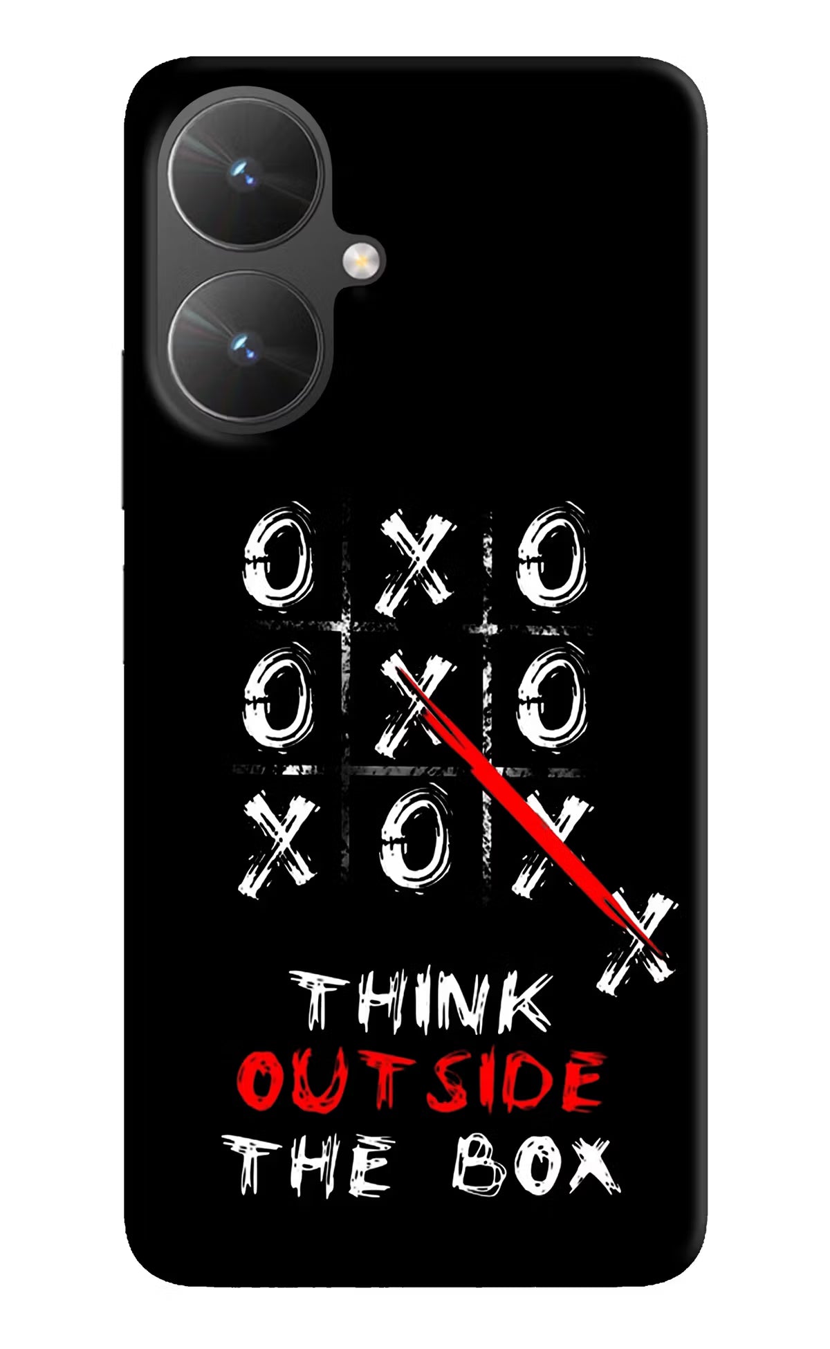 Think out of the BOX Poco M6 5G Hard Case Back Cover by Casekaro
