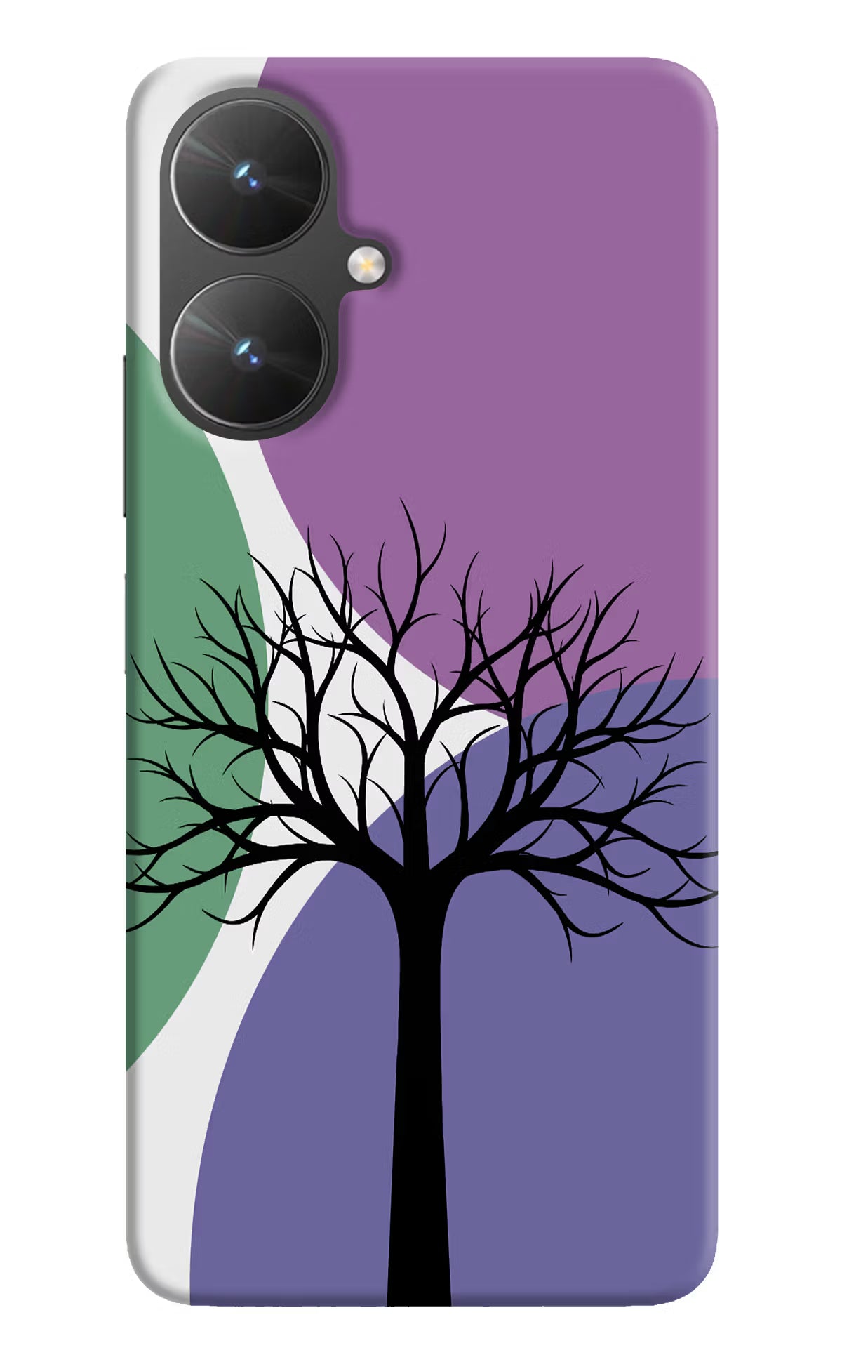 Tree Art Poco M6 5G Hard Case Back Cover by Casekaro