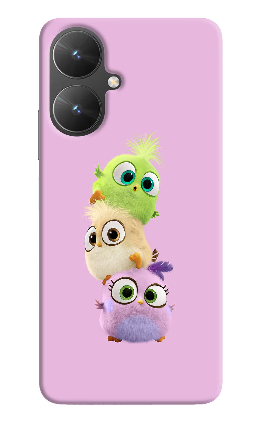 Cute Little Birds Poco M6 5G Back Cover, Hard case