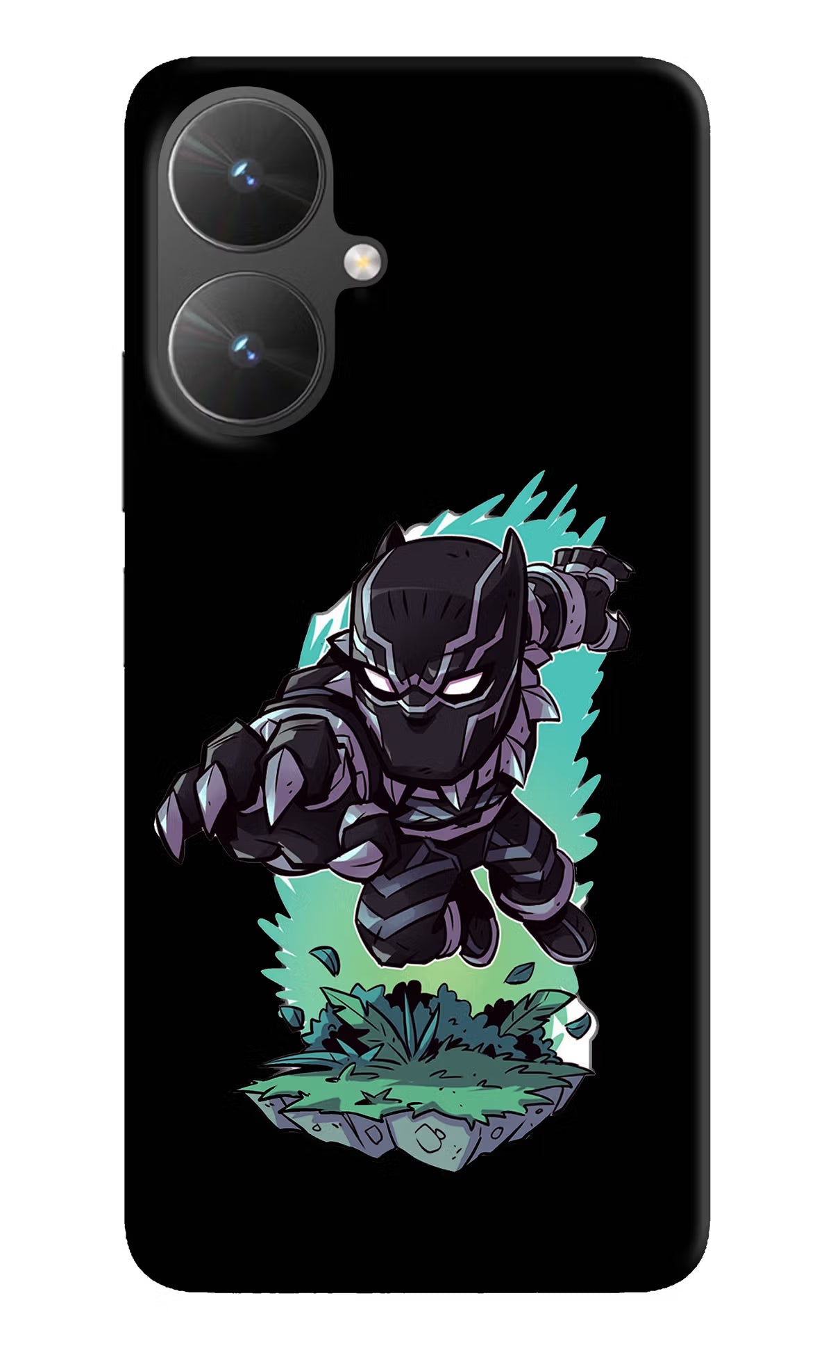 Black Panther Poco M6 5G Hard Case Back Cover by Casekaro