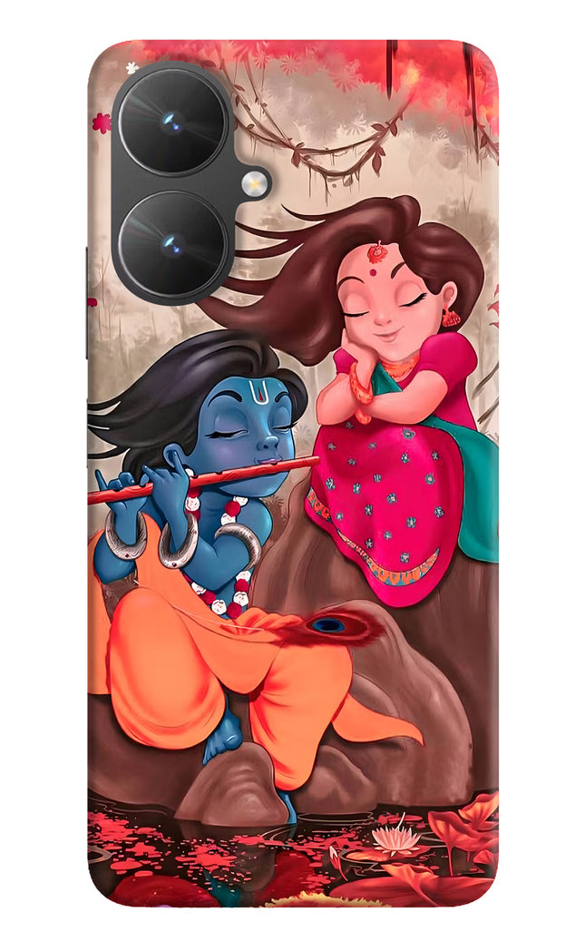 Radhe Krishna Poco M6 5G Hard Case Back Cover by Casekaro