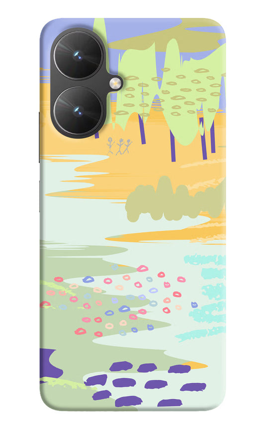 Scenery Poco M6 5G Hard Case Back Cover by Casekaro