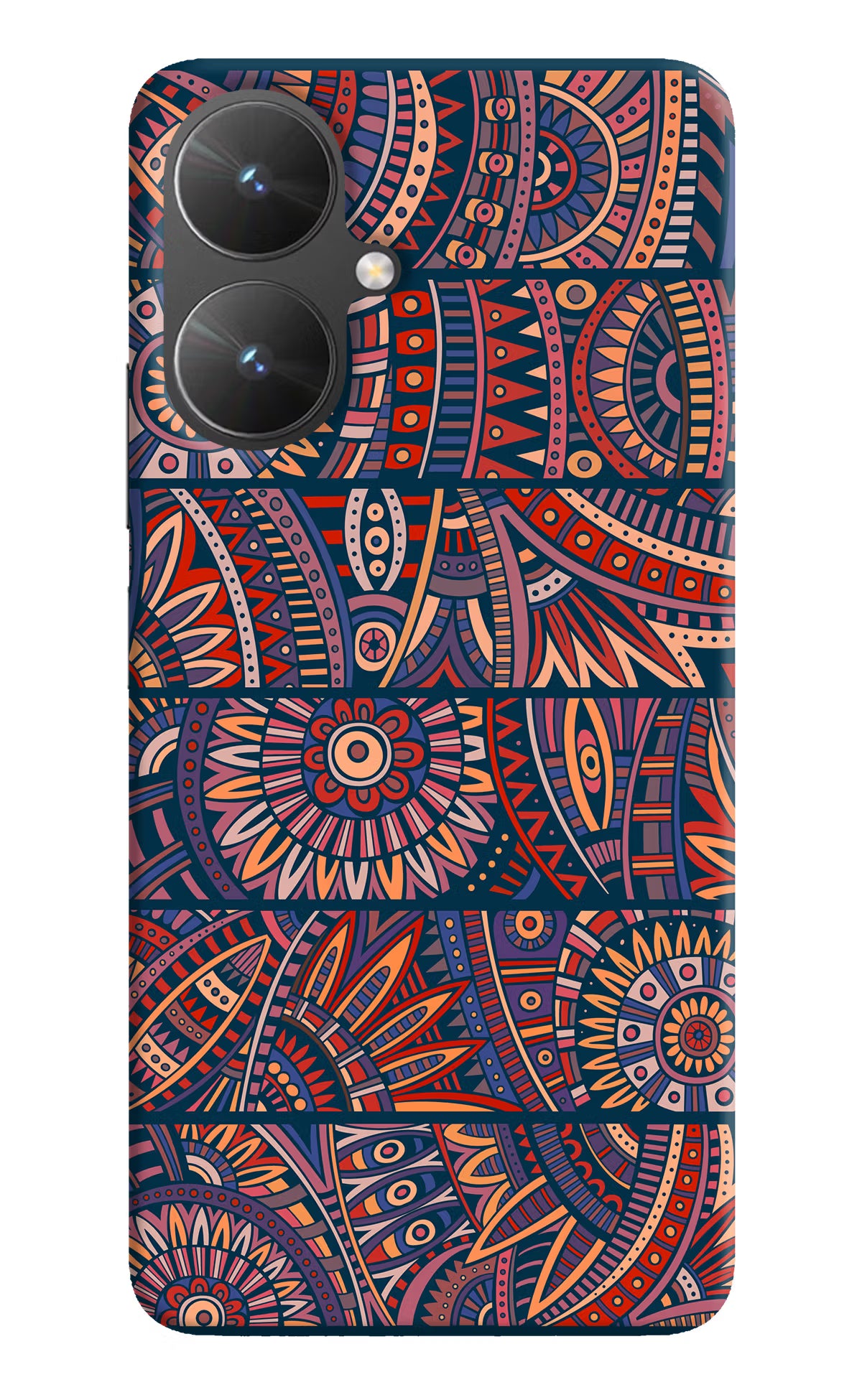African Culture Design Poco M6 5G Hard Case Back Cover by Casekaro