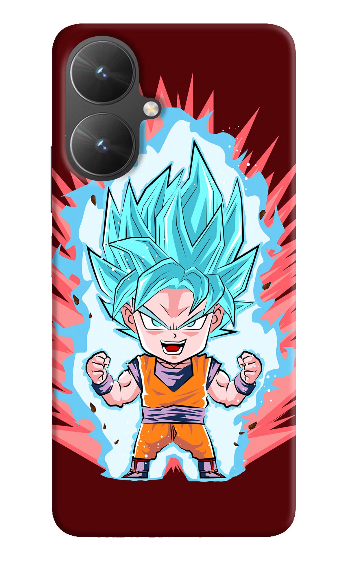 Goku Little Poco M6 5G Hard Case Back Cover by Casekaro