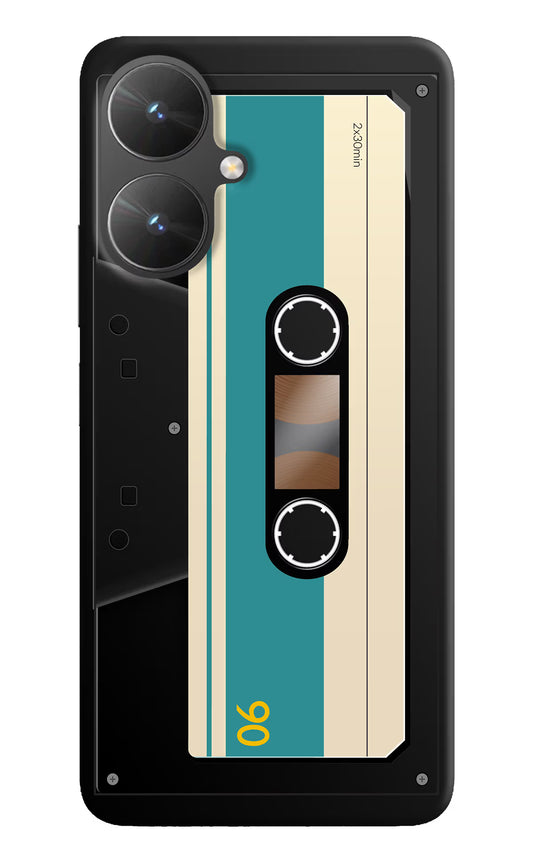 Cassette Poco M6 5G Hard Case Back Cover by Casekaro