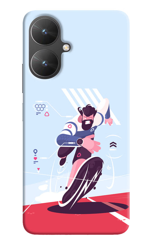 Run Pro Poco M6 5G Hard Case Back Cover by Casekaro