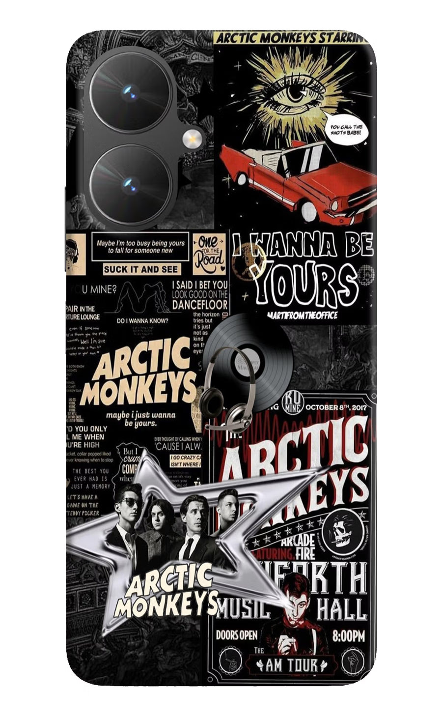 Arctic Monkeys Poco M6 5G Back Cover, Hard case