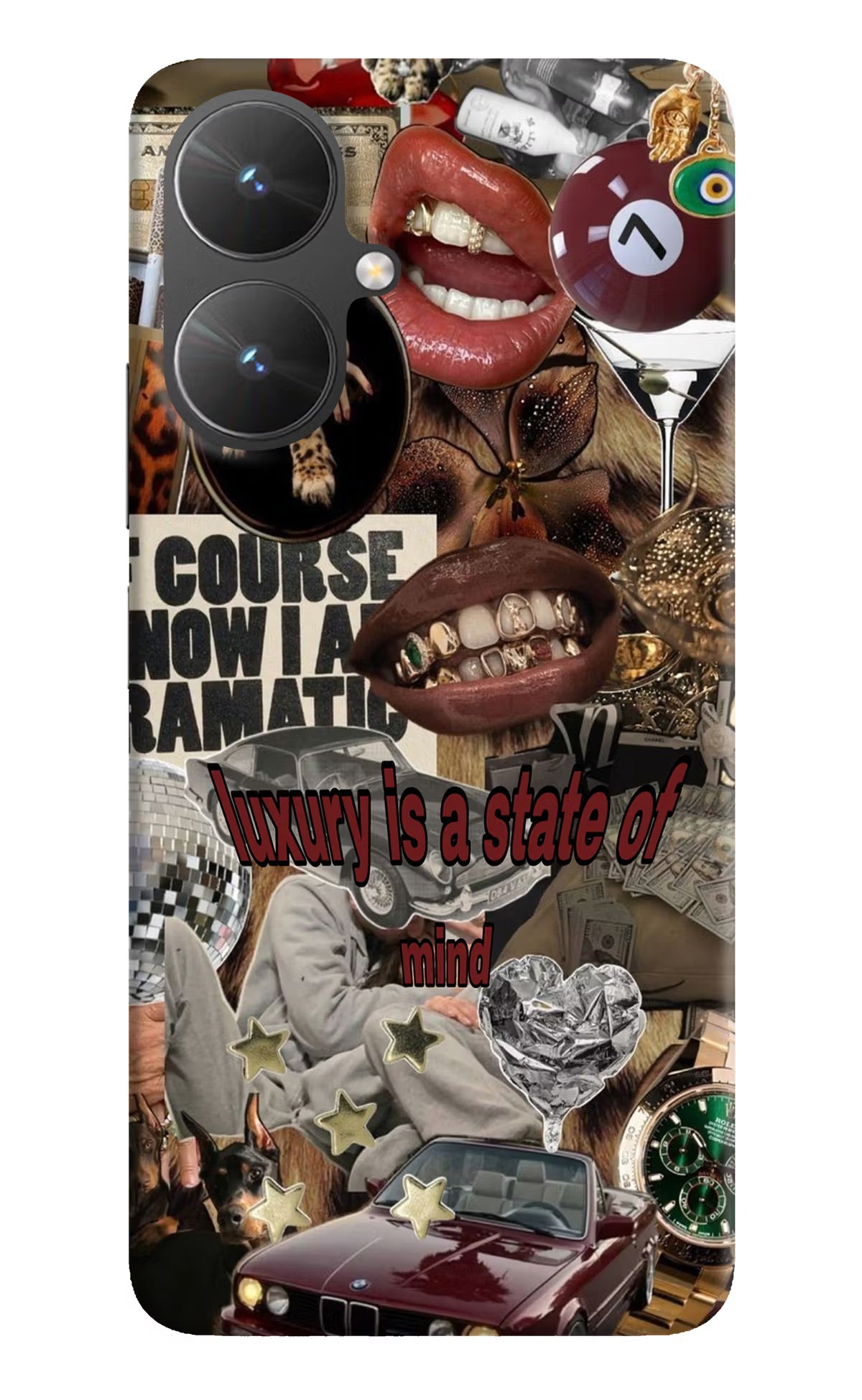 Luxury Poco M6 5G Hard Case Back Cover by Casekaro