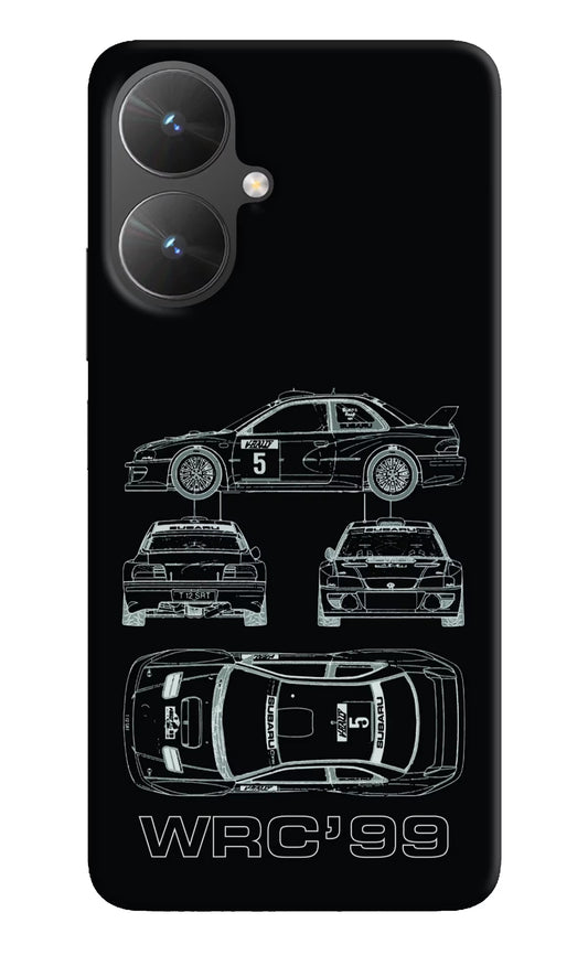 WRC'99 Poco M6 5G Hard Case Back Cover by Casekaro