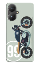 Classic Cafe Racer 99 Poco M6 5G Hard Case Back Cover by Casekaro