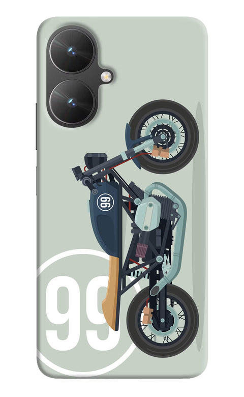 Classic Cafe Racer 99 Poco M6 5G Back Cover